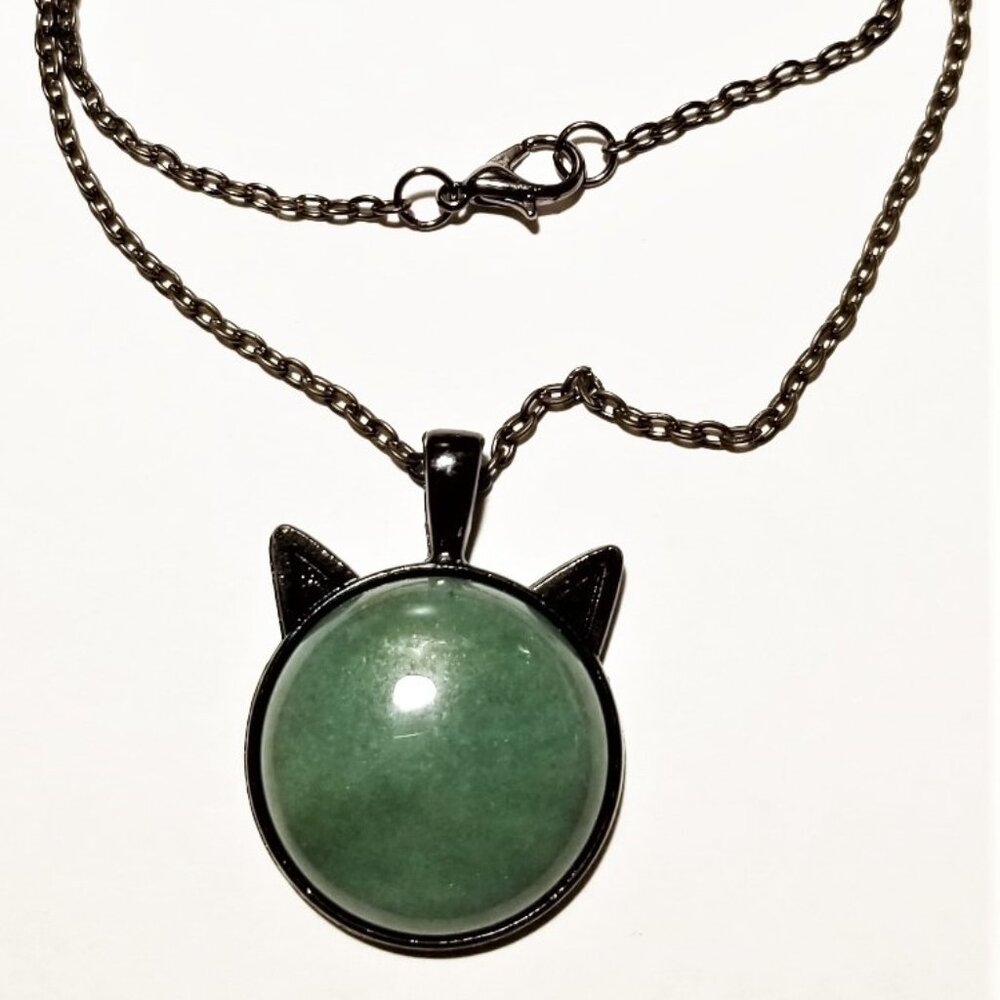 Cat Head Necklace